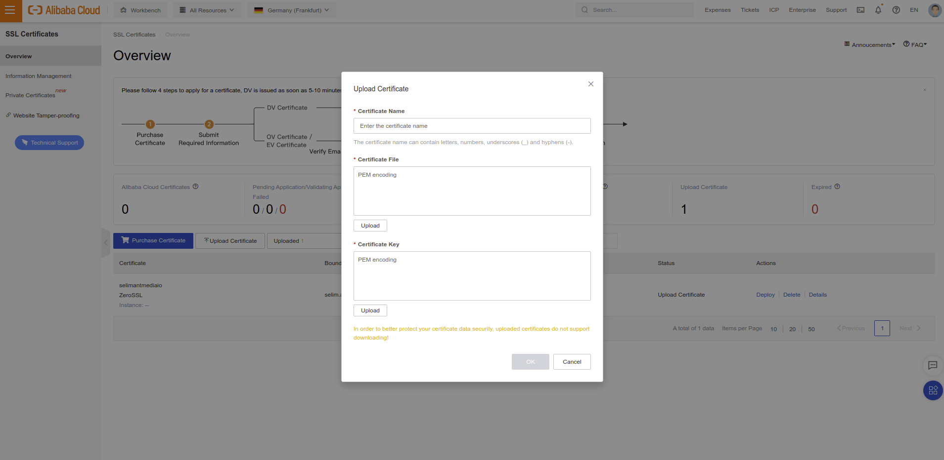 22 alibaba cloud load balancer listener ssl setup