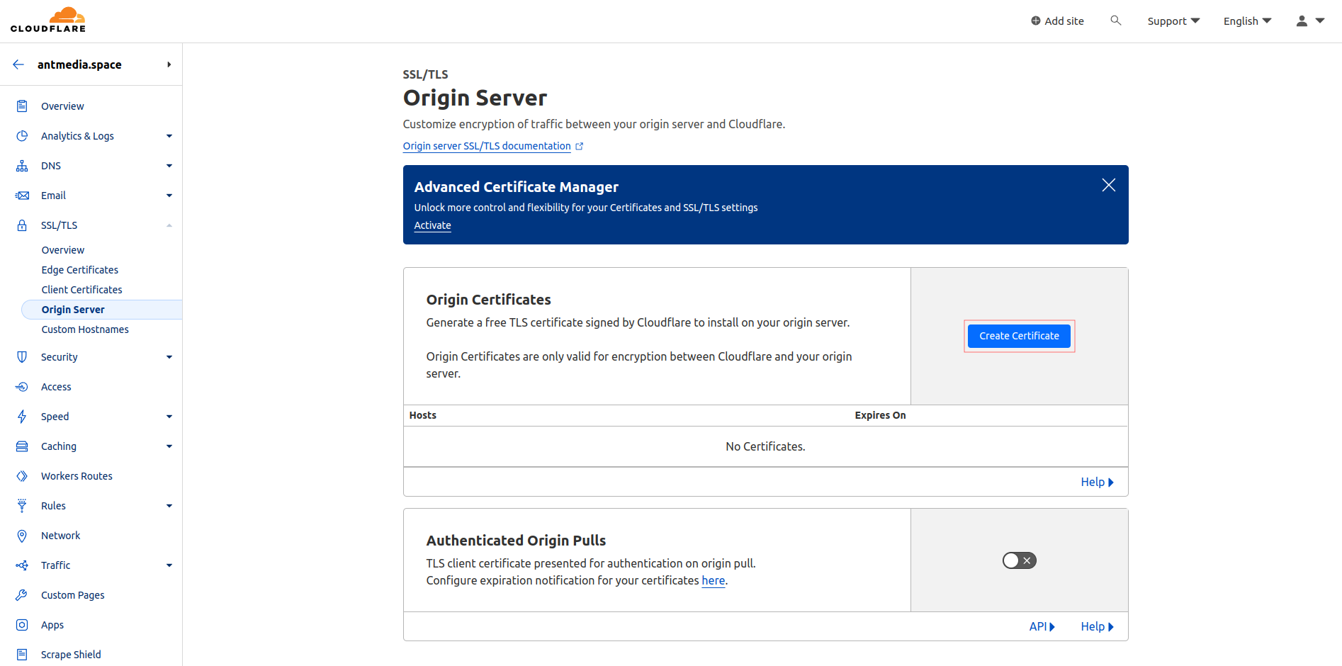 antmedia cloudflare 2