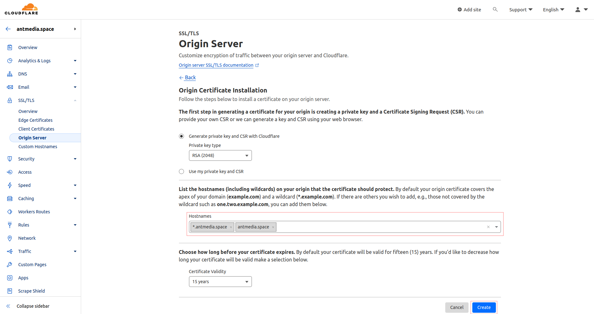 antmedia cloudflare 3