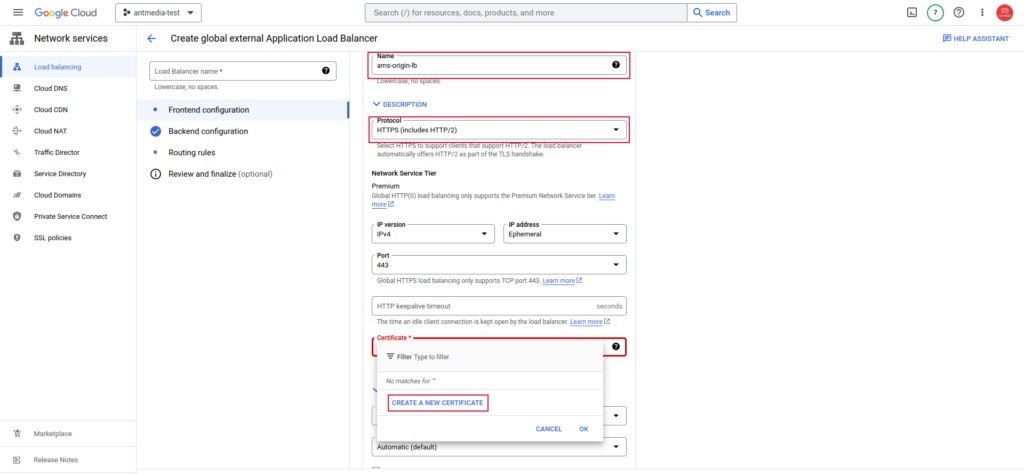 https certificate google cloud