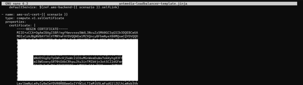 gcp certificates