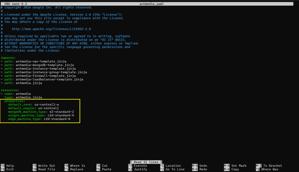 gcp cluster attributes