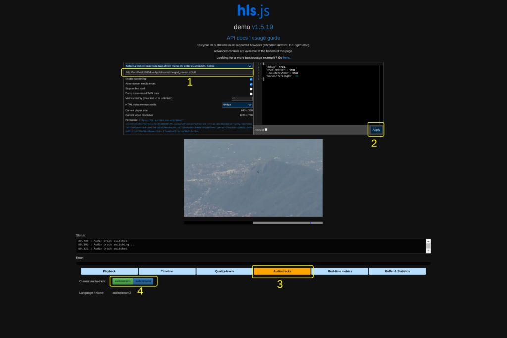 multi audio hls