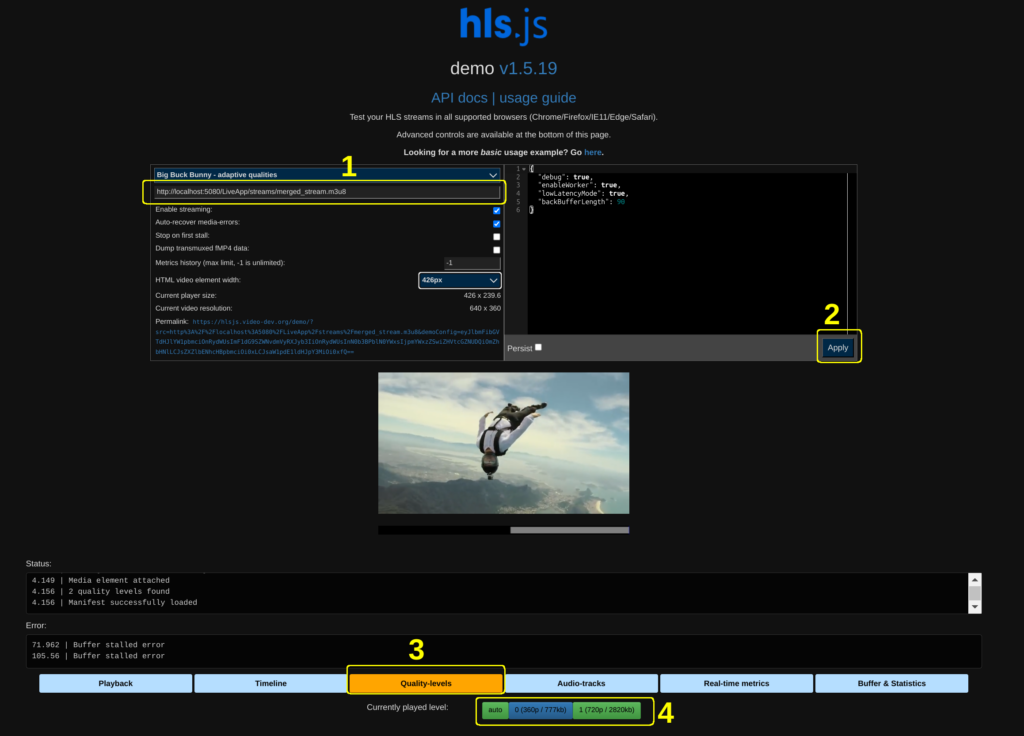 multi resolution hls